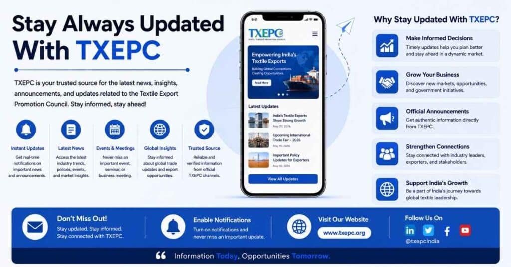 Stay Always Updated With TXEPC