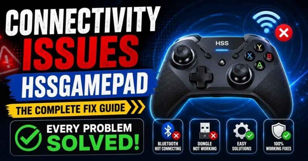 Connectivity Issues HSSGamepad